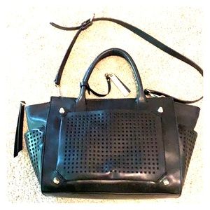 Vince Camino Black Leather Handbag
